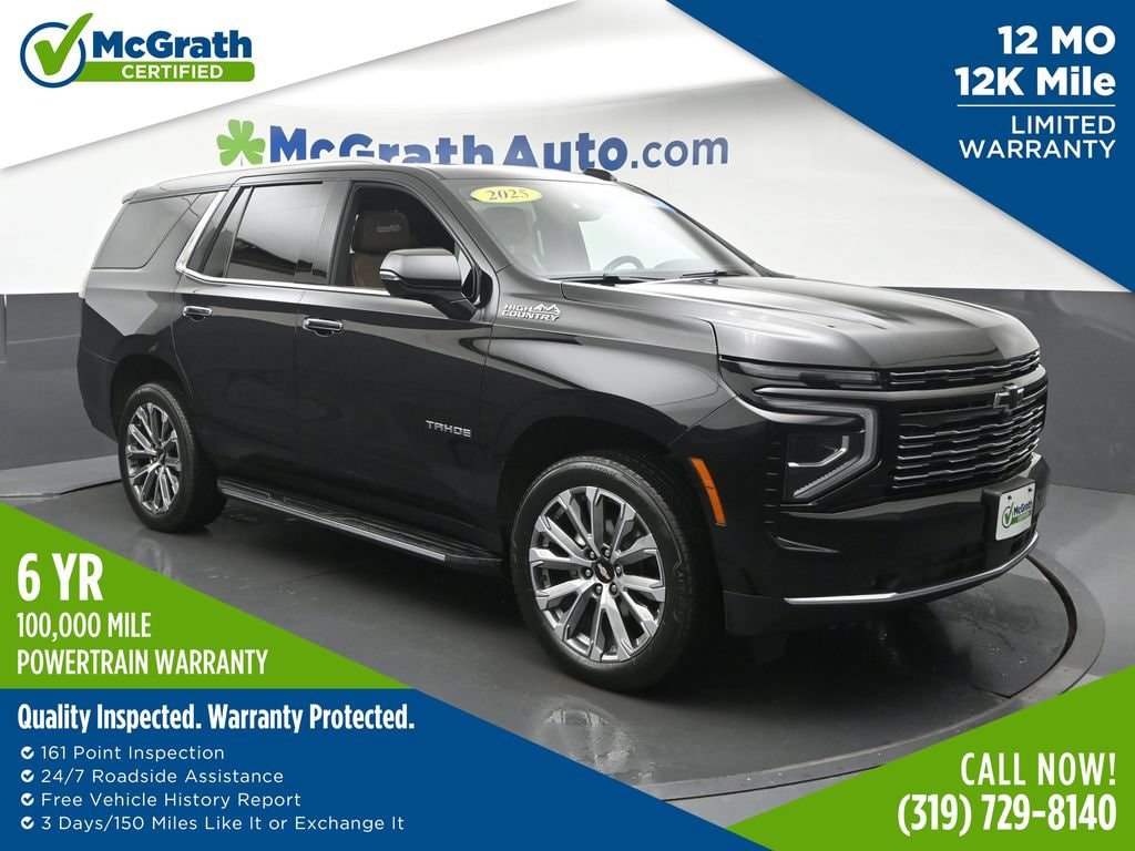 Used 2025 Chevrolet Tahoe High Country SUV