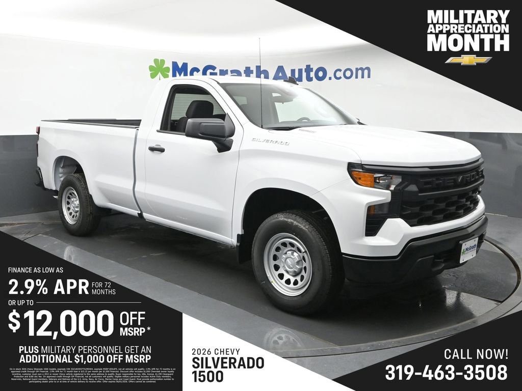 New 2026 Chevrolet Silverado 1500 WT Truck