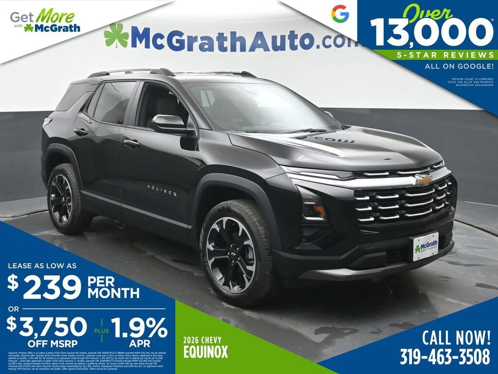 New 2026 Chevrolet Equinox LT SUV