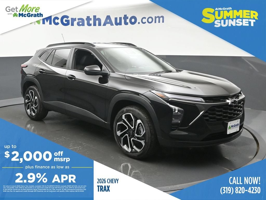 New 2026 Chevrolet Trax 2RS SUV
