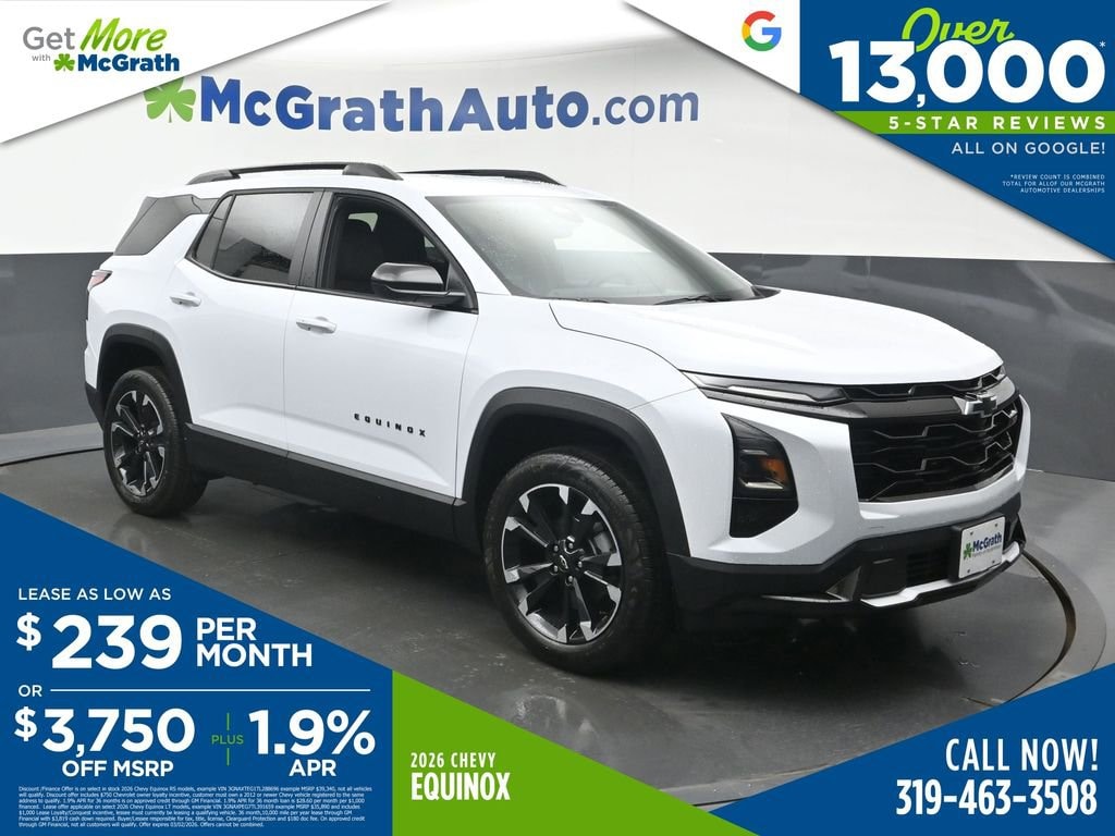 New 2026 Chevrolet Equinox RS SUV