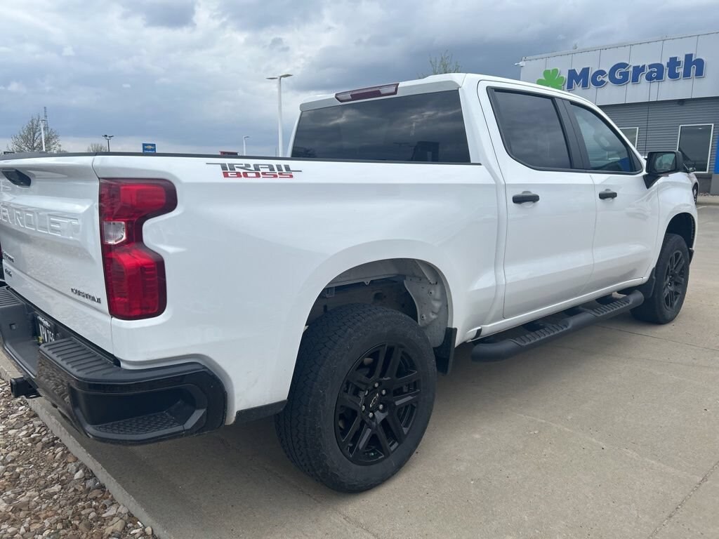 Used 2024 Chevrolet Silverado 1500 Custom Trail Boss Truck Crew Cab