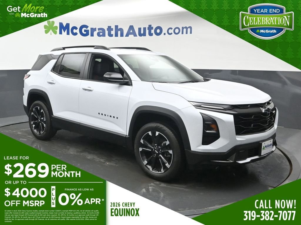 New 2026 Chevrolet Equinox RS SUV