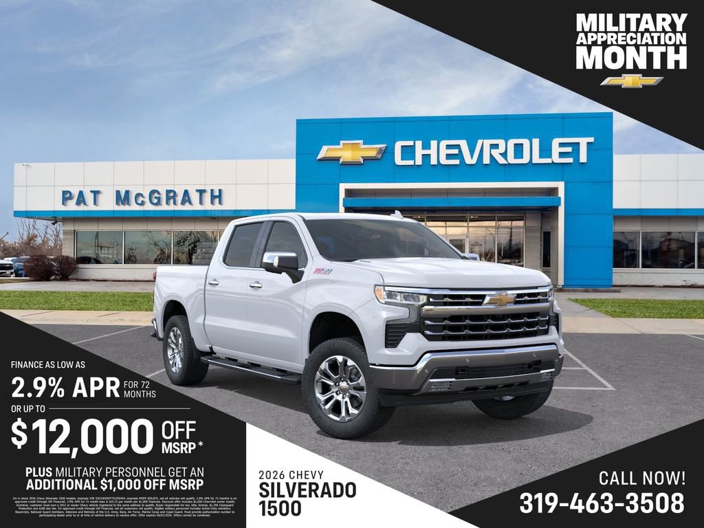 2026 Chevrolet Silverado 1500 LTZ 4X4 Crew Cab Short Box's photo