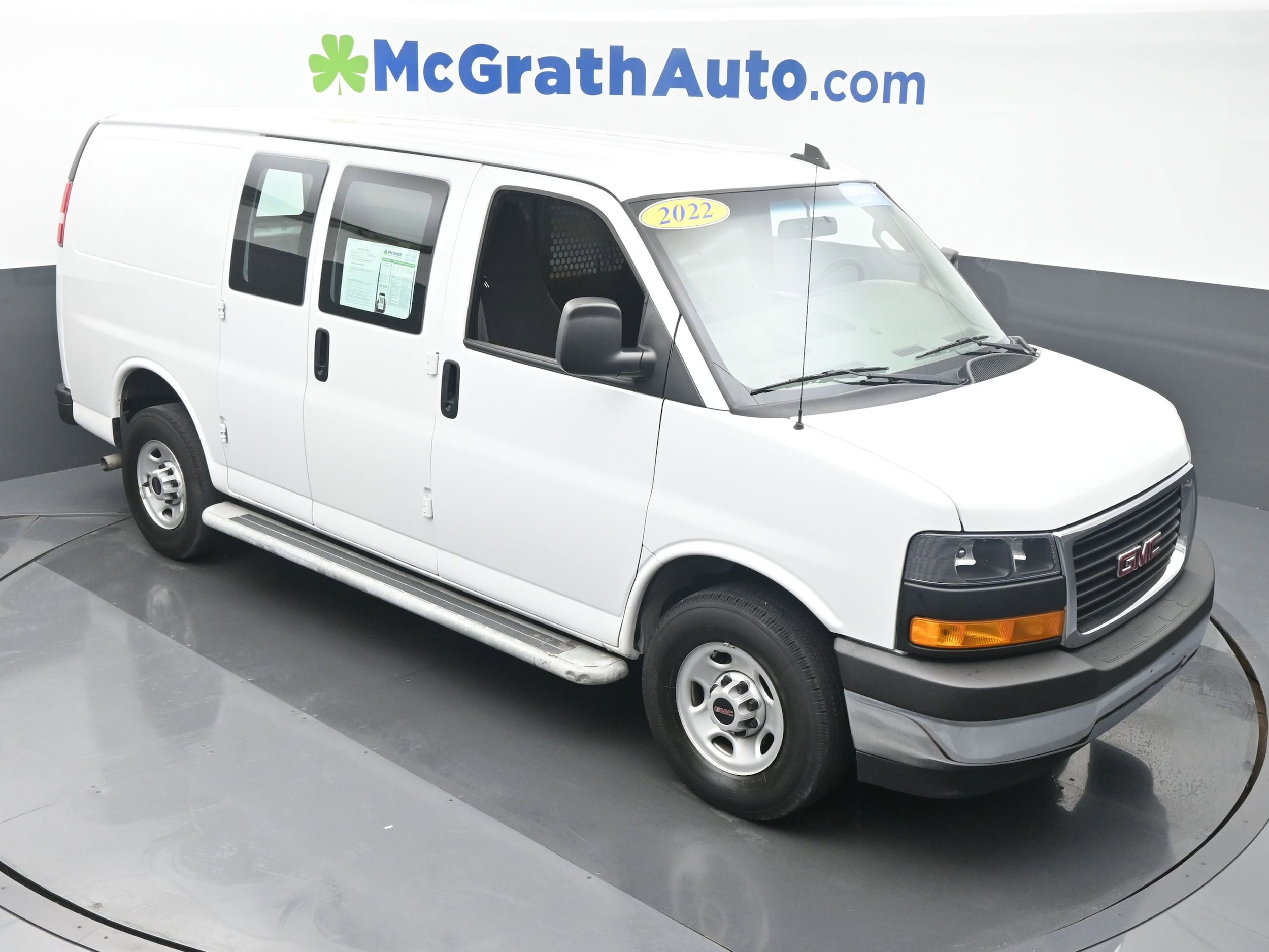 Certified 2022 GMC Savana Cargo Work Van with VIN 1GTW7AFP9N1156989 for sale in Cedar Rapids, IA