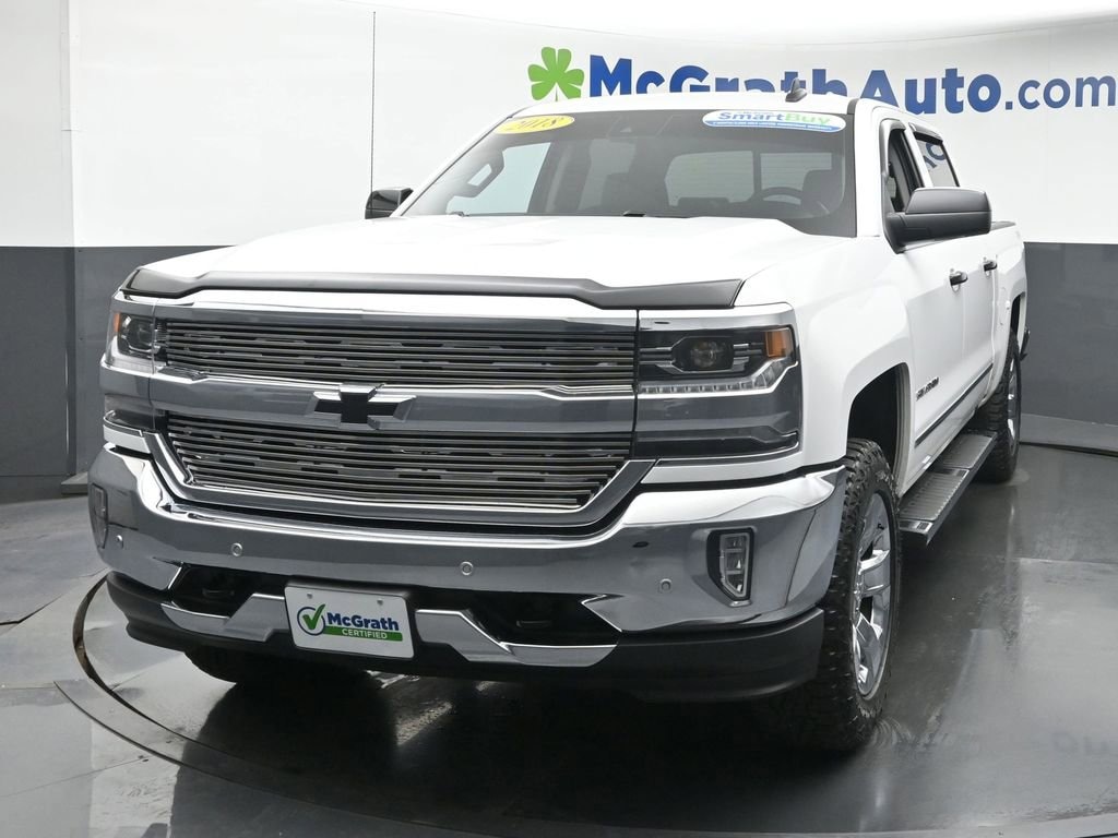 Used 2018 Chevrolet Silverado 1500 LTZ Truck Crew Cab