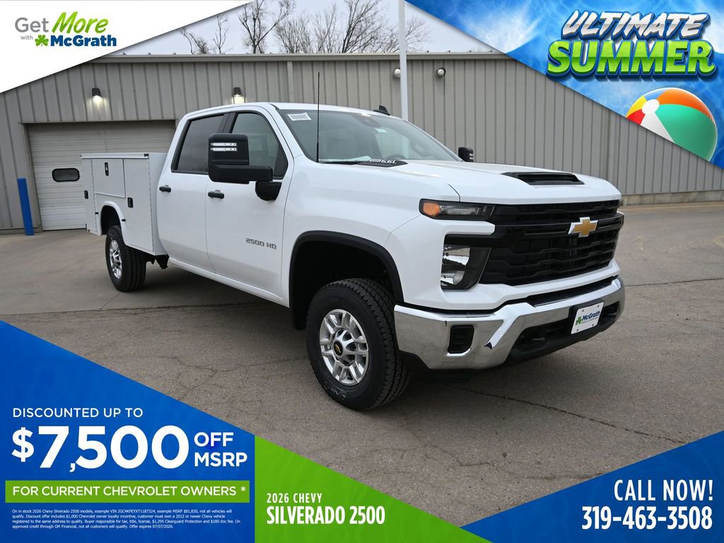 2026 Chevrolet Silverado 2500 HD Work Truck - Photo 1