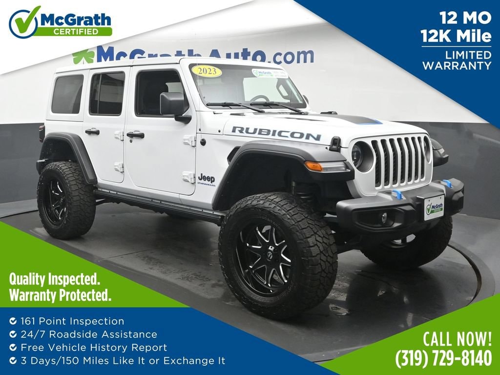 Used 2023 Jeep Wrangler 4xe Rubicon SUV