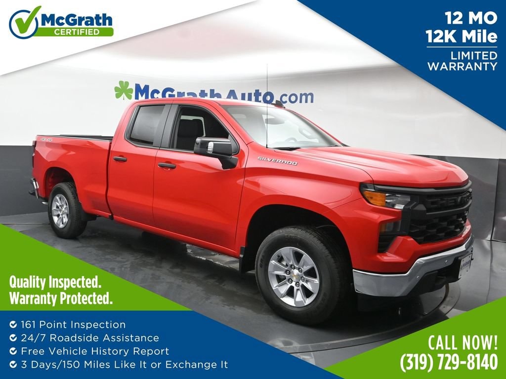 Used 2025 Chevrolet Silverado 1500 WT Truck Double Cab