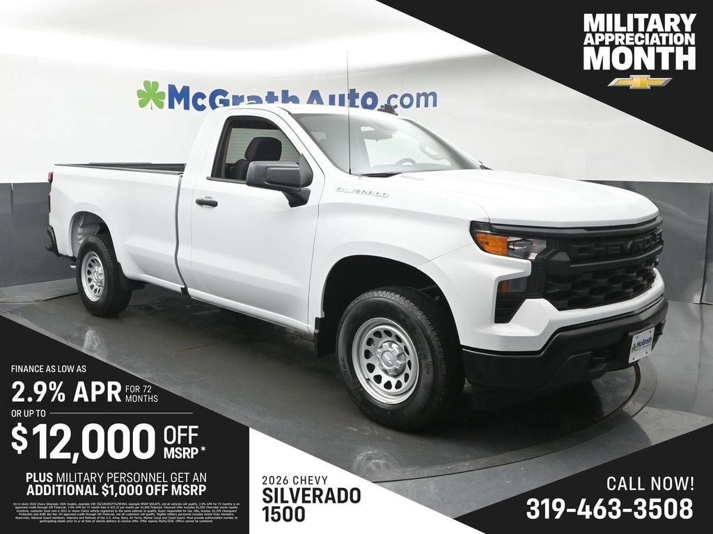 New 2026 Chevrolet Silverado 1500 WT Truck