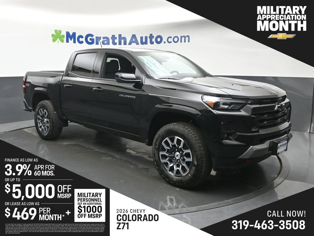 New 2026 Chevrolet Colorado Z71 Truck