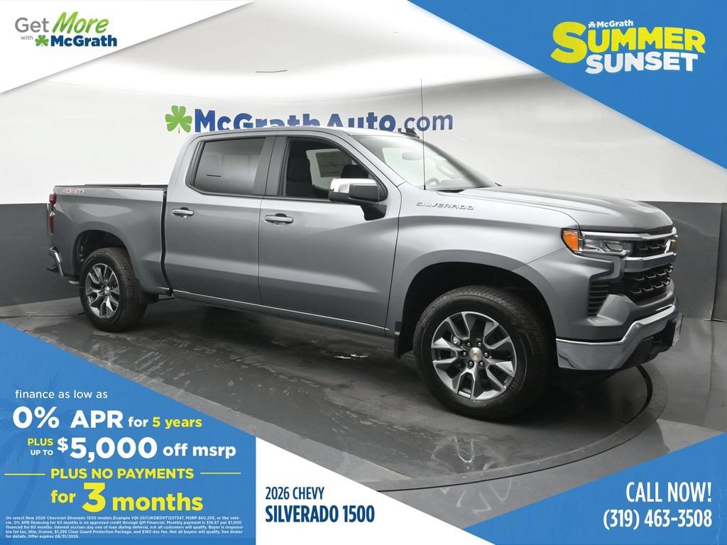 New 2026 Chevrolet Silverado 1500 LT Truck