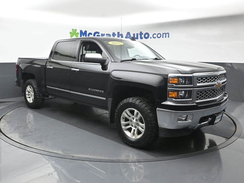 Used 2015 Chevrolet Silverado 1500 LTZ Truck Crew Cab