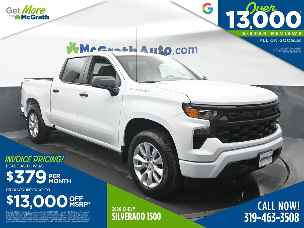 2026 Chevrolet Silverado Custom's photo