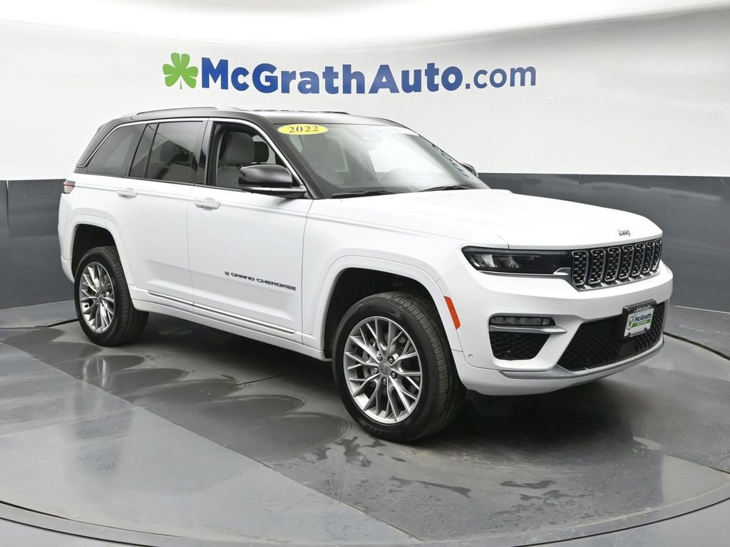 Used 2022 Jeep Grand Cherokee Summit Reserve 4xe with VIN 1C4RJYE65N8720967 for sale in Cedar Rapids, IA