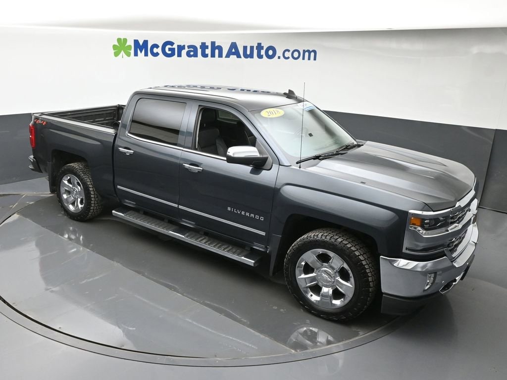 Used 2018 Chevrolet Silverado 1500 LTZ Truck Crew Cab