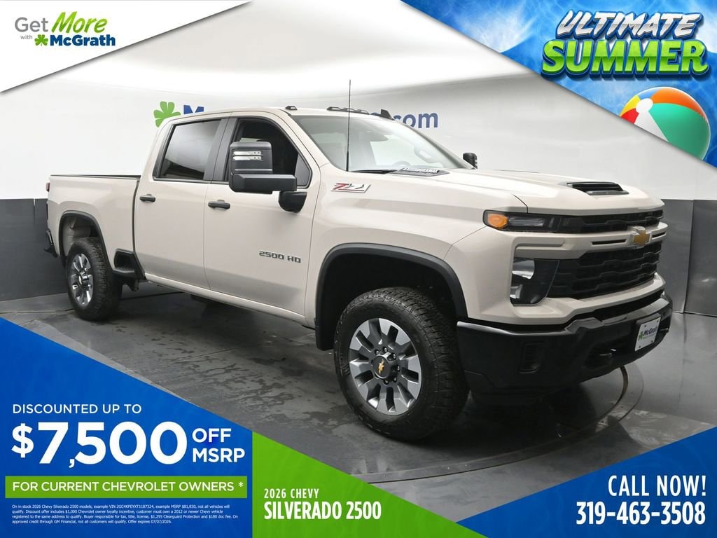 New 2026 Chevrolet Silverado 2500 HD Custom Truck