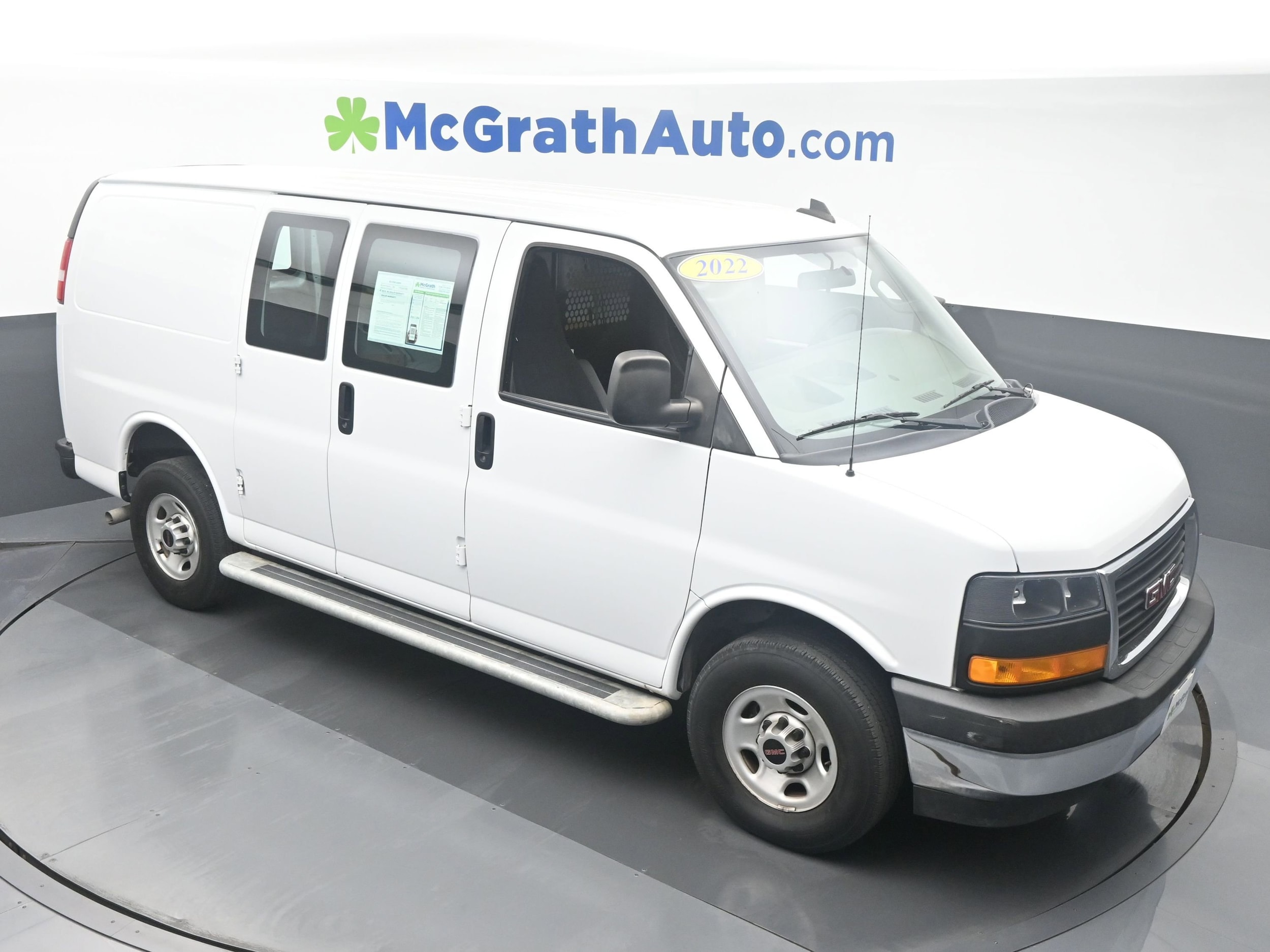 Used 2022 GMC Savana Cargo Work Van with VIN 1GTW7AFP1N1156887 for sale in Cedar Rapids, IA