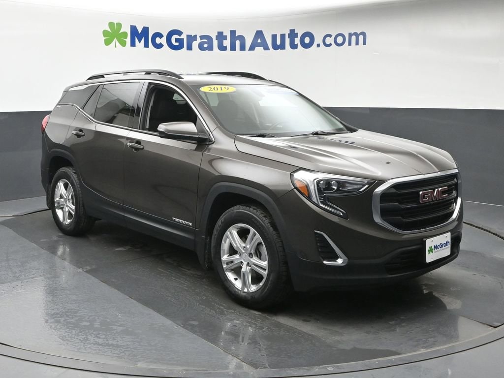 Used 2019 GMC Terrain SLE with VIN 3GKALTEVXKL208172 for sale in Cedar Rapids, IA
