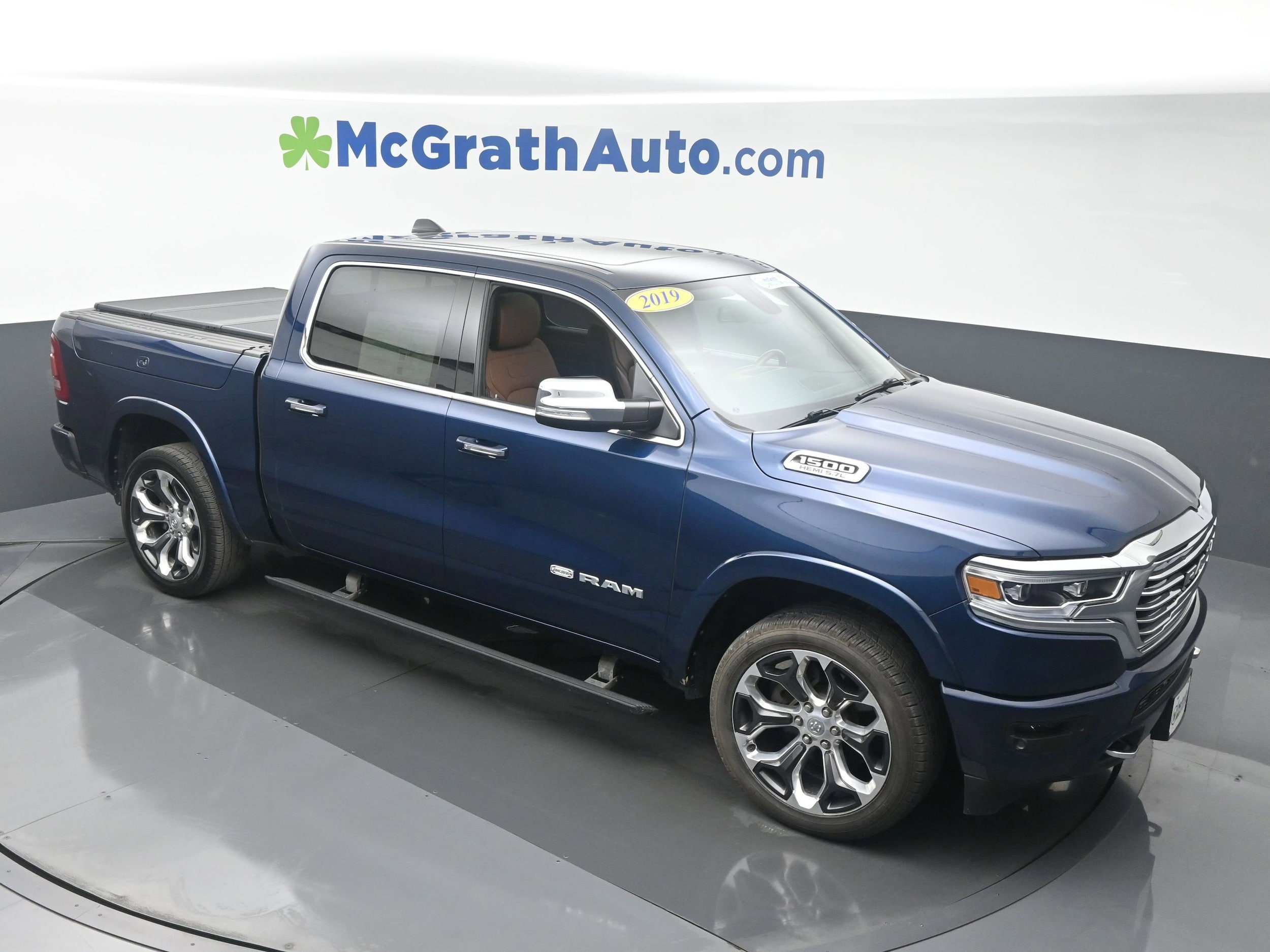 Used 2019 RAM Ram 1500 Pickup Longhorn with VIN 1C6SRFKT4KN898009 for sale in Cedar Rapids, IA