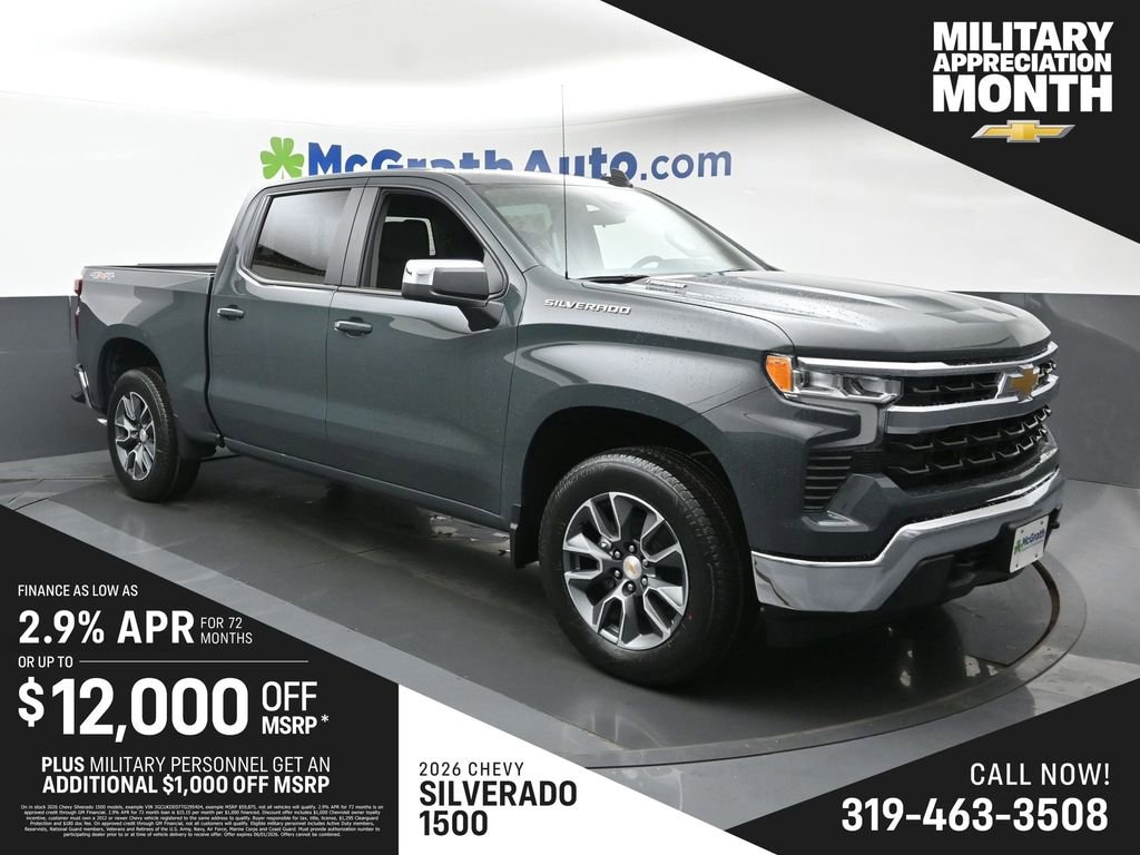 New 2026 Chevrolet Silverado 1500 LT Truck