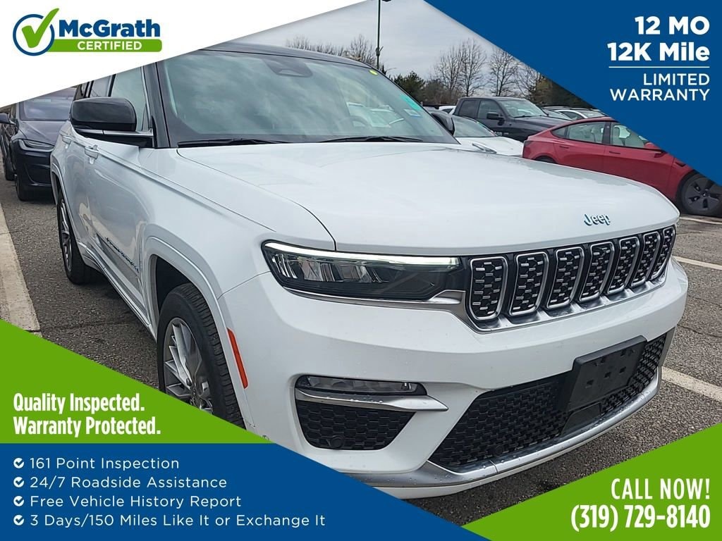 Used 2022 Jeep Grand Cherokee 4xe Summit SUV