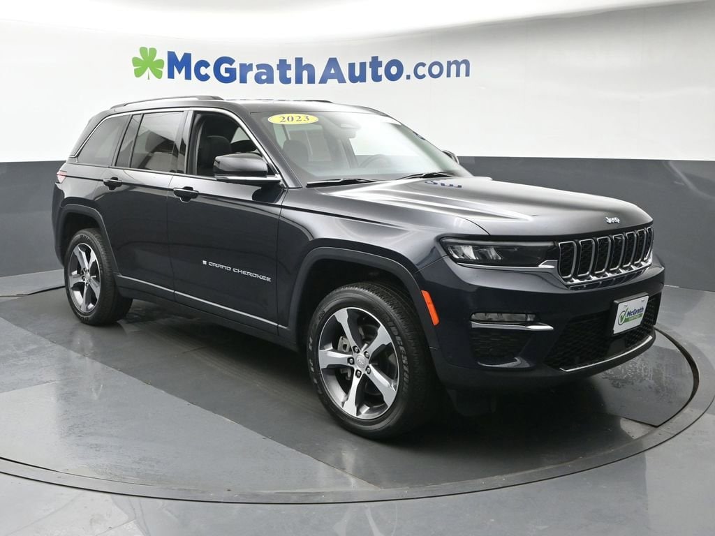 Used 2023 Jeep Grand Cherokee 4xe with VIN 1C4RJYB69PC664133 for sale in Cedar Rapids, IA