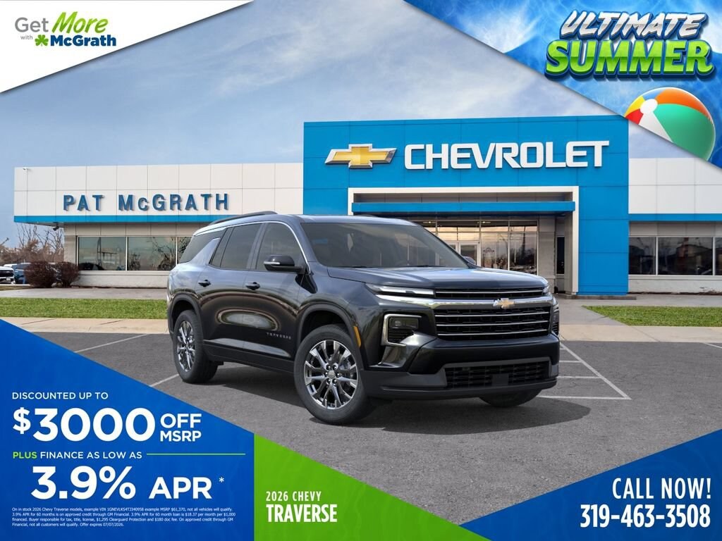 New 2026 Chevrolet Traverse LT SUV
