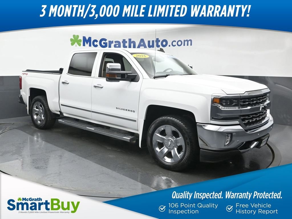 Used 2016 Chevrolet Silverado 1500 LTZ Truck Crew Cab