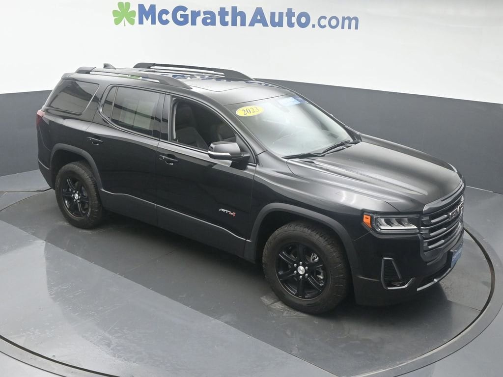 Certified 2023 GMC Acadia AT4 with VIN 1GKKNLLS2PZ106842 for sale in Cedar Rapids, IA