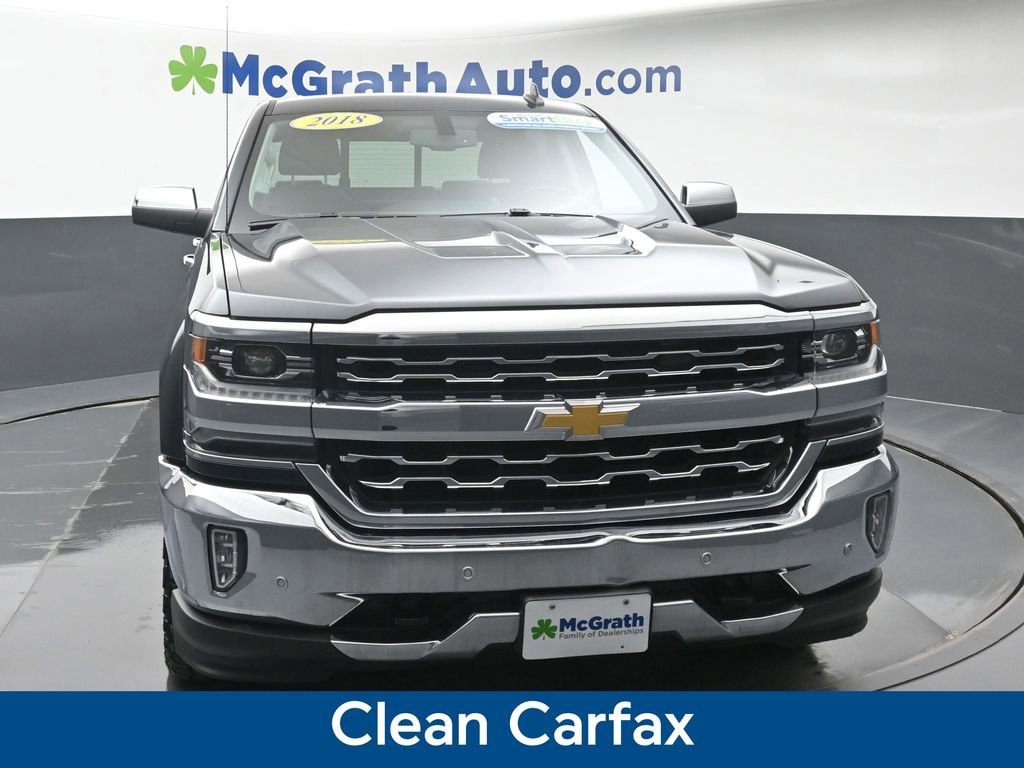 Used 2018 Chevrolet Silverado 1500 LTZ Truck Crew Cab