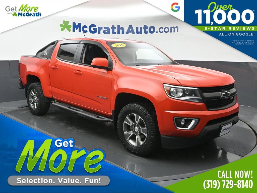 Used 2016 Chevrolet Colorado 4WD Z71 Truck Crew Cab