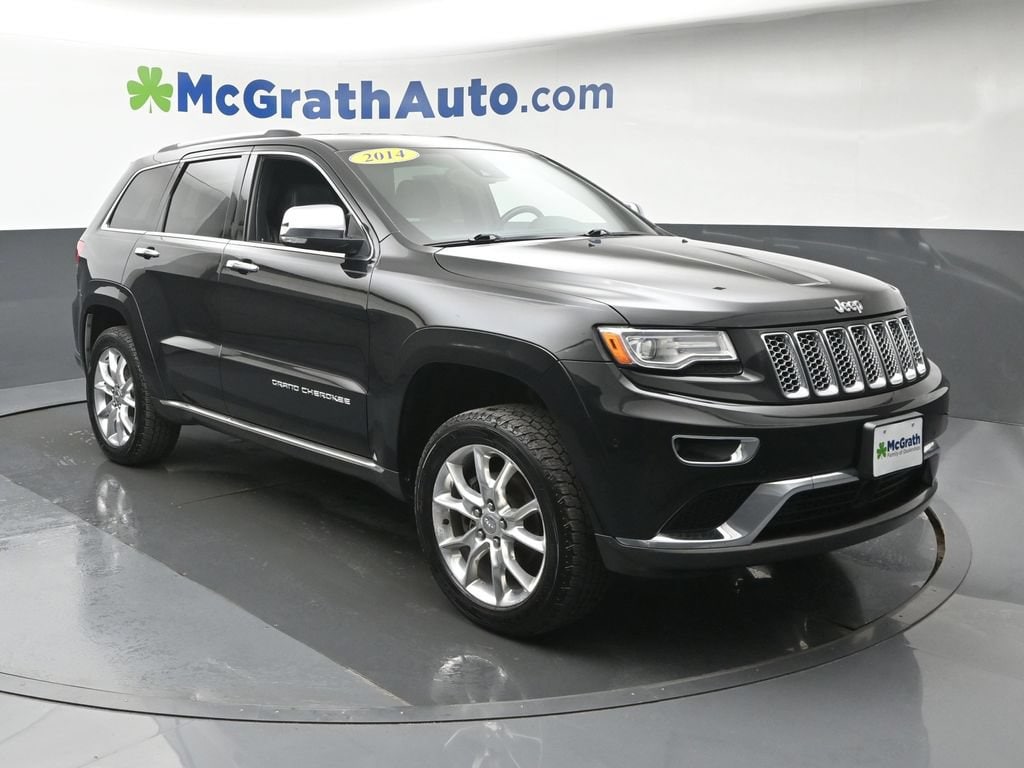 Used 2014 Jeep Grand Cherokee Summit with VIN 1C4RJFJG1EC492885 for sale in Cedar Rapids, IA