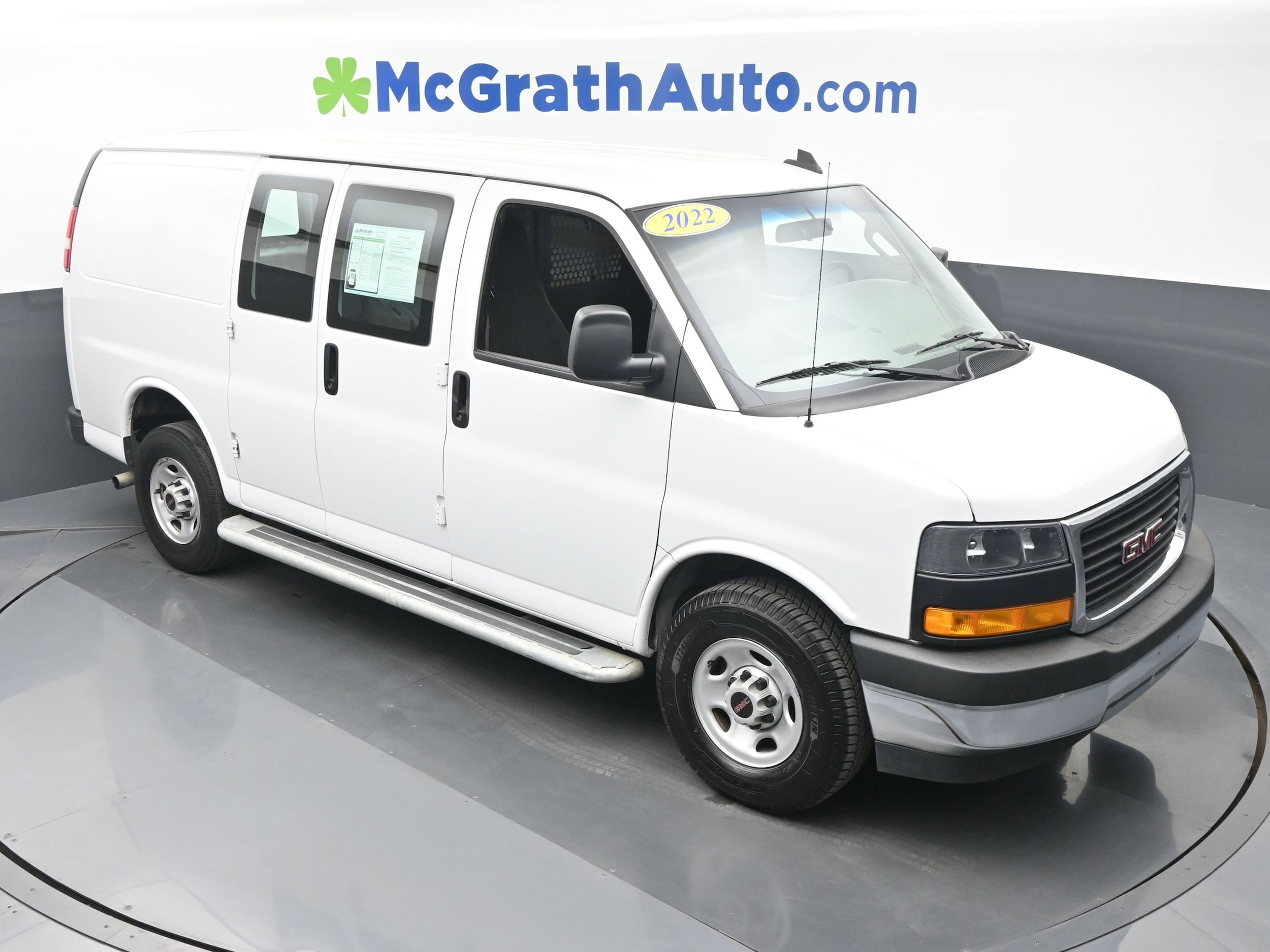 Used 2022 GMC Savana Cargo Work Van with VIN 1GTW7AFP5N1254725 for sale in Cedar Rapids, IA