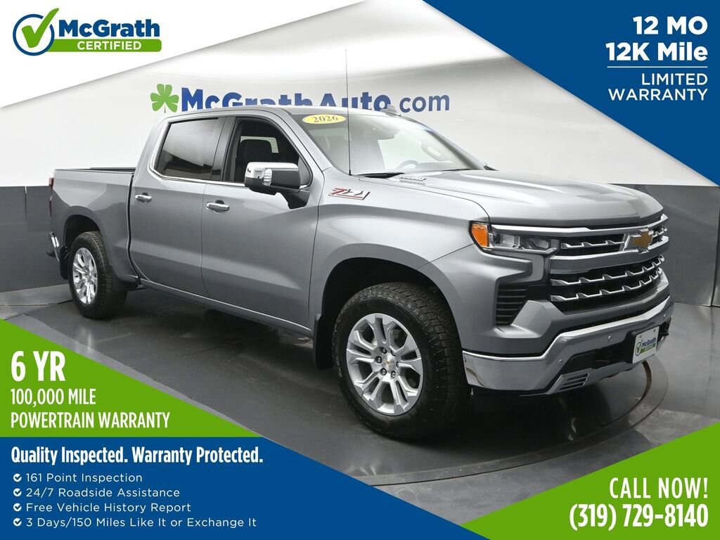 Used 2026 Chevrolet Silverado 1500 LTZ Truck Crew Cab