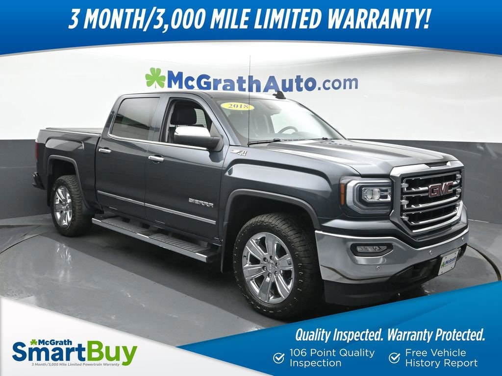 Used 2018 GMC Sierra 1500 SLT Truck Crew Cab