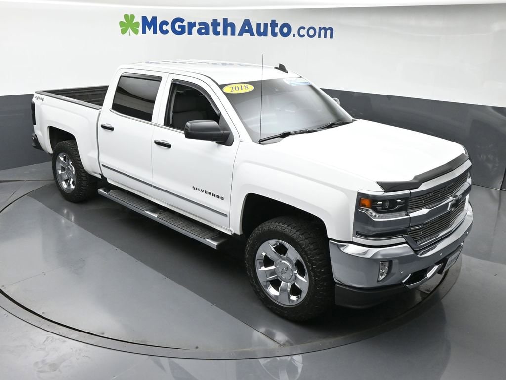 Used 2018 Chevrolet Silverado 1500 LTZ Truck Crew Cab