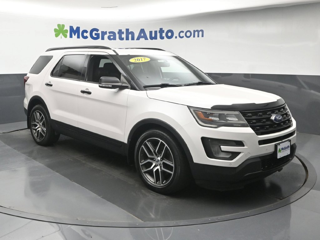 Used 2017 Ford Explorer Sport with VIN 1FM5K8GT1HGC03055 for sale in Cedar Rapids, IA