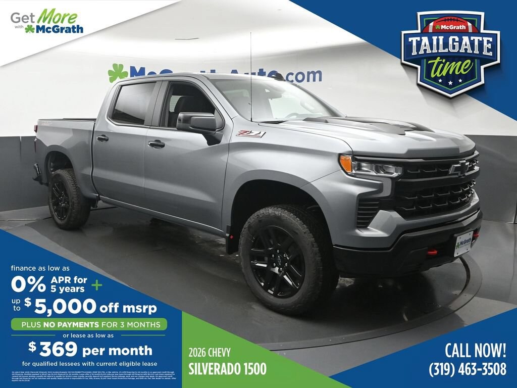 New 2026 Chevrolet Silverado 1500 LT Trail Boss Truck