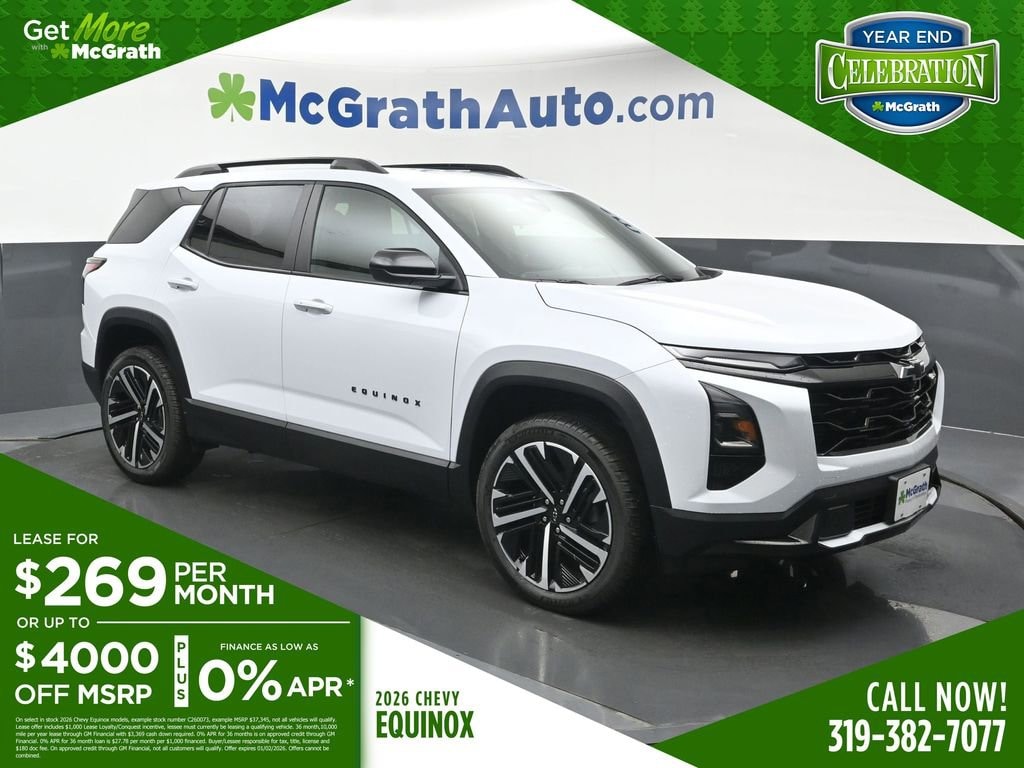 New 2026 Chevrolet Equinox RS SUV