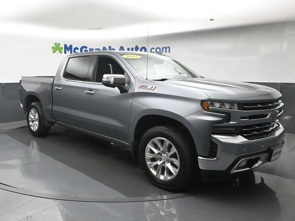 Used 2022 Chevrolet Silverado 1500 LTD LTZ Truck Crew Cab