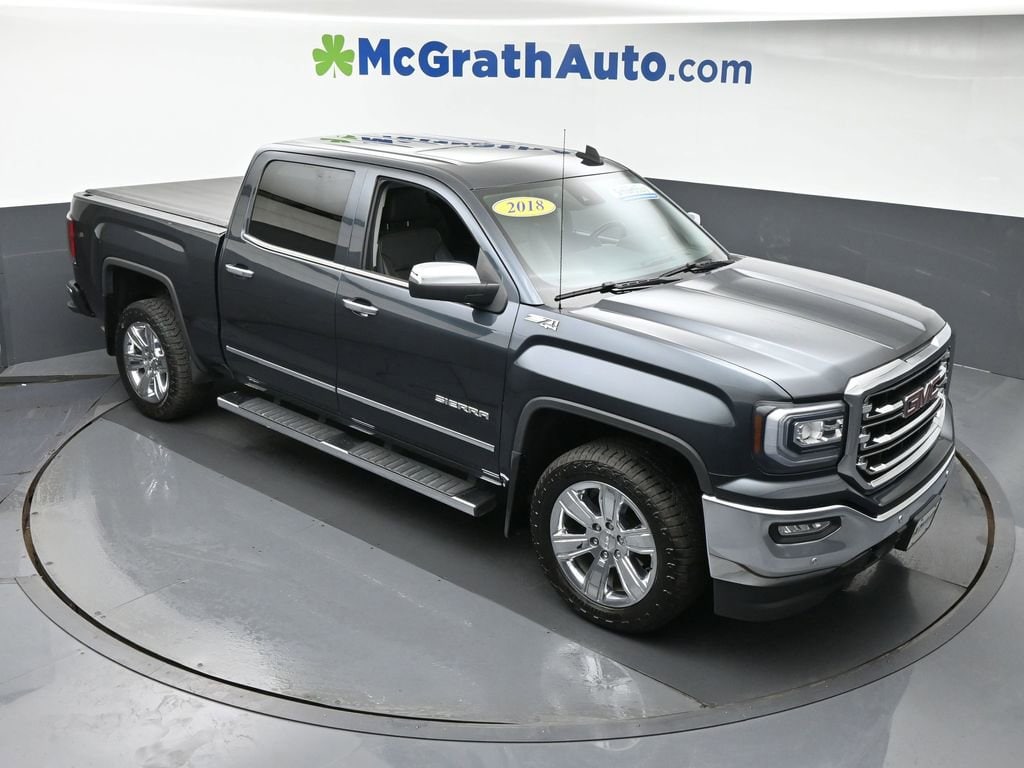 Used 2018 GMC Sierra 1500 SLT Truck Crew Cab