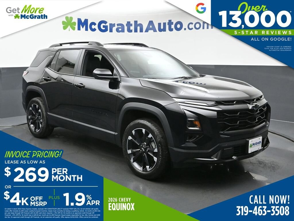 New 2026 Chevrolet Equinox RS SUV