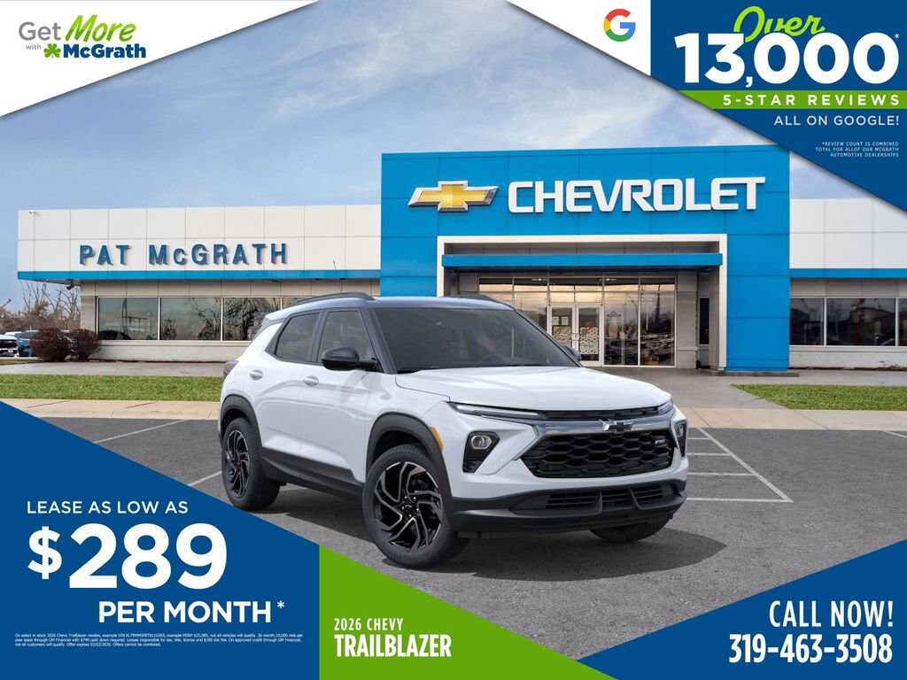 New 2026 Chevrolet Trailblazer RS SUV