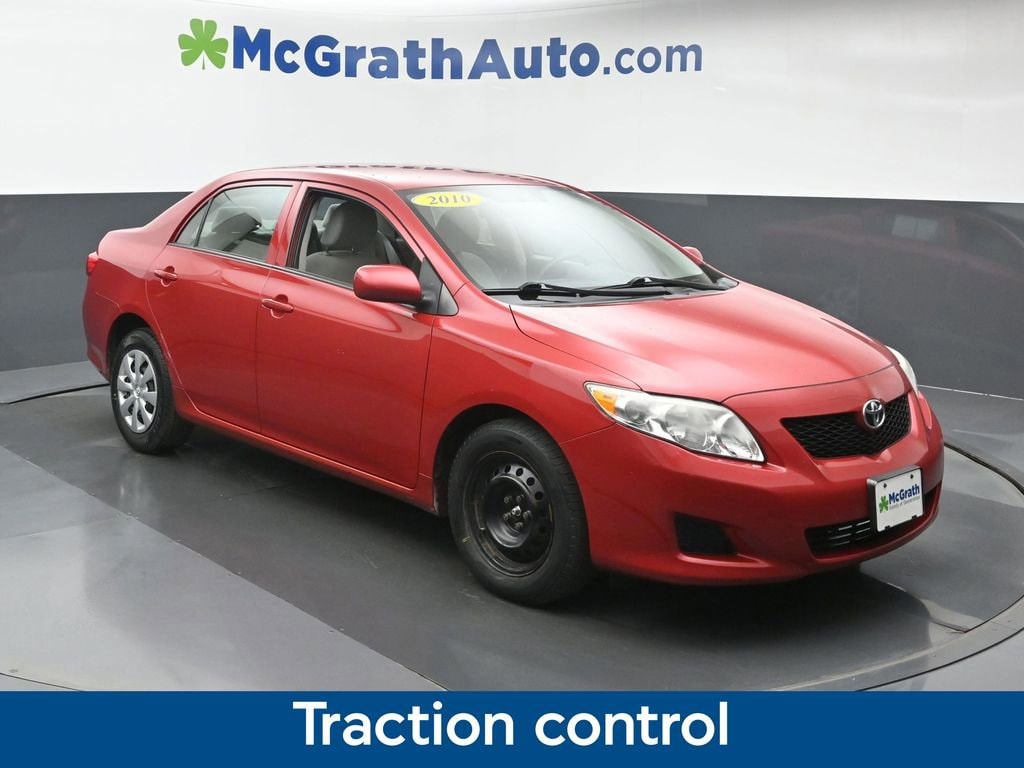 Used 2010 Toyota Corolla LE with VIN 1NXBU4EE2AZ199096 for sale in Cedar Rapids, IA