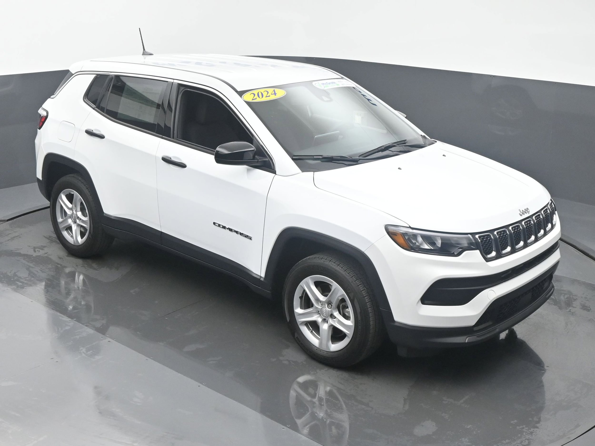 Used 2024 Jeep Compass Sport with VIN 3C4NJDANXRT581642 for sale in Cedar Rapids, IA