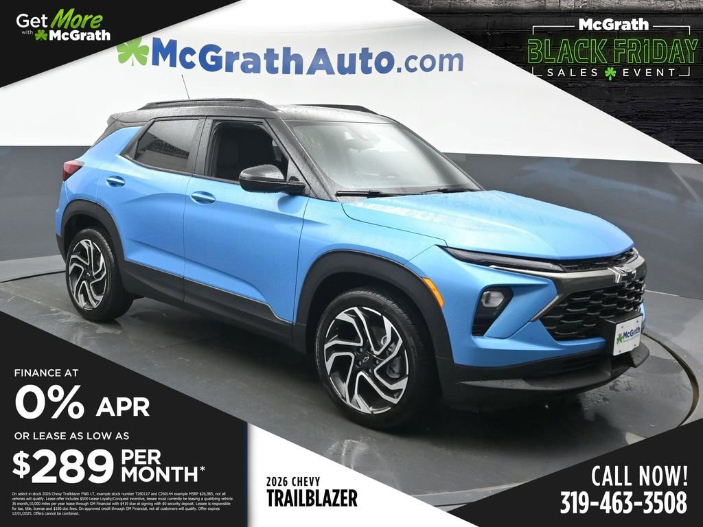New 2026 Chevrolet Trailblazer RS SUV