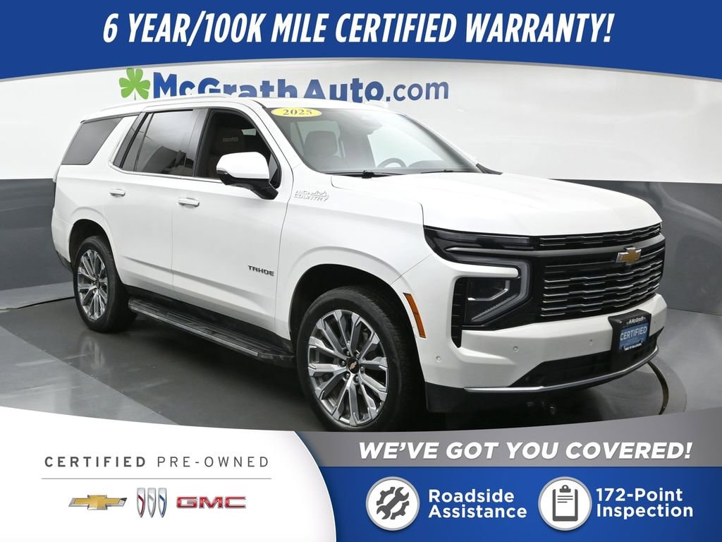 Certified 2025 Chevrolet Tahoe High Country SUV