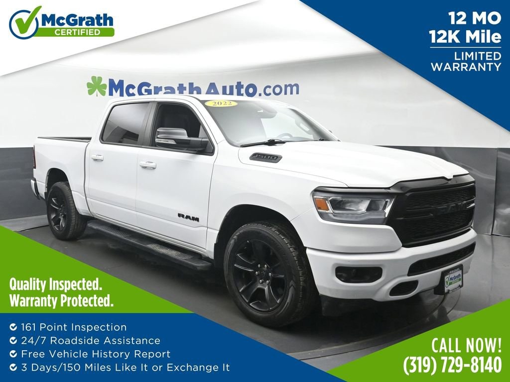 Used 2022 Ram 1500 Big Horn Truck Crew Cab