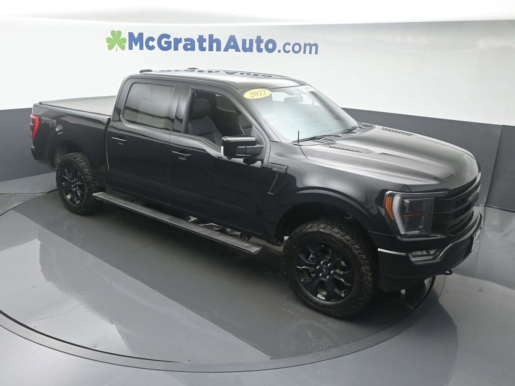 Used 2022 Ford F-150 Lariat with VIN 1FTFW1E80NFB39403 for sale in Cedar Rapids, IA